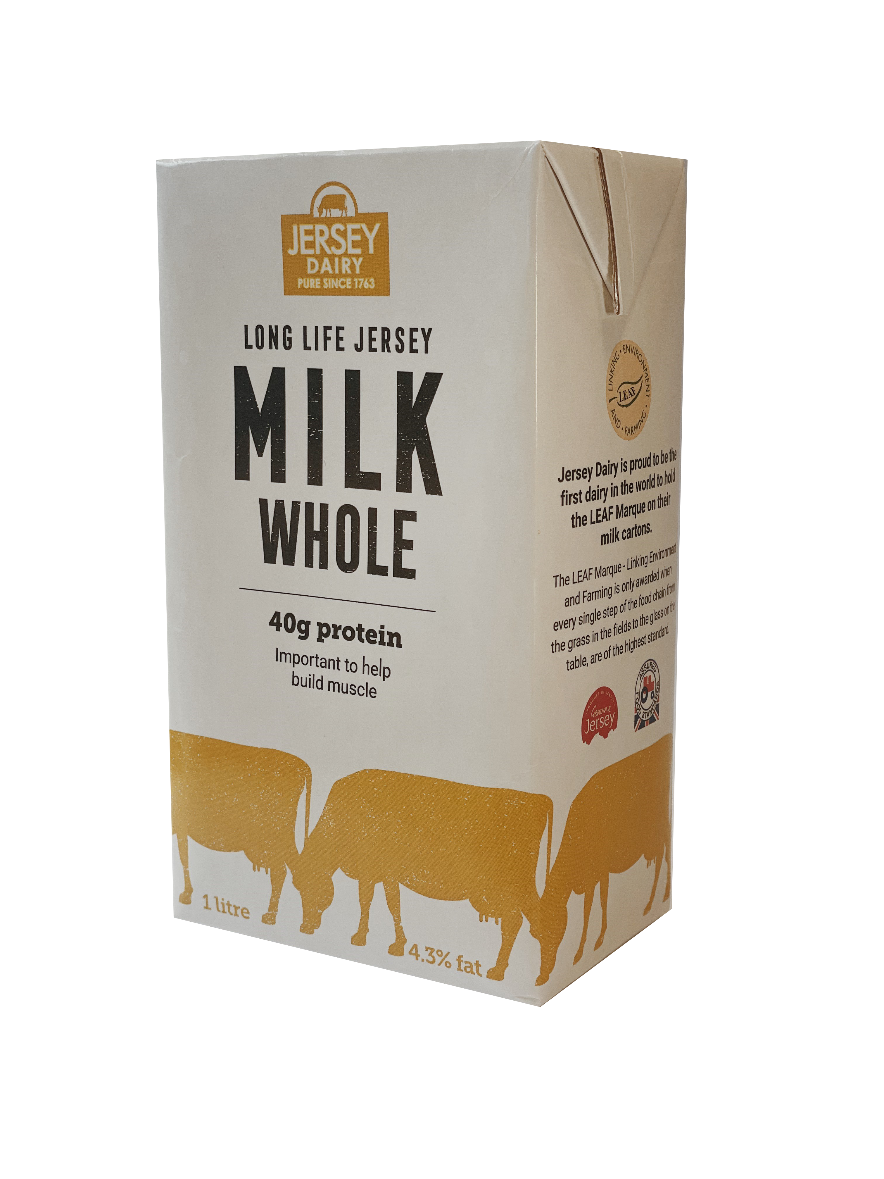 UHT Whole Milk 1Ltr Case 12