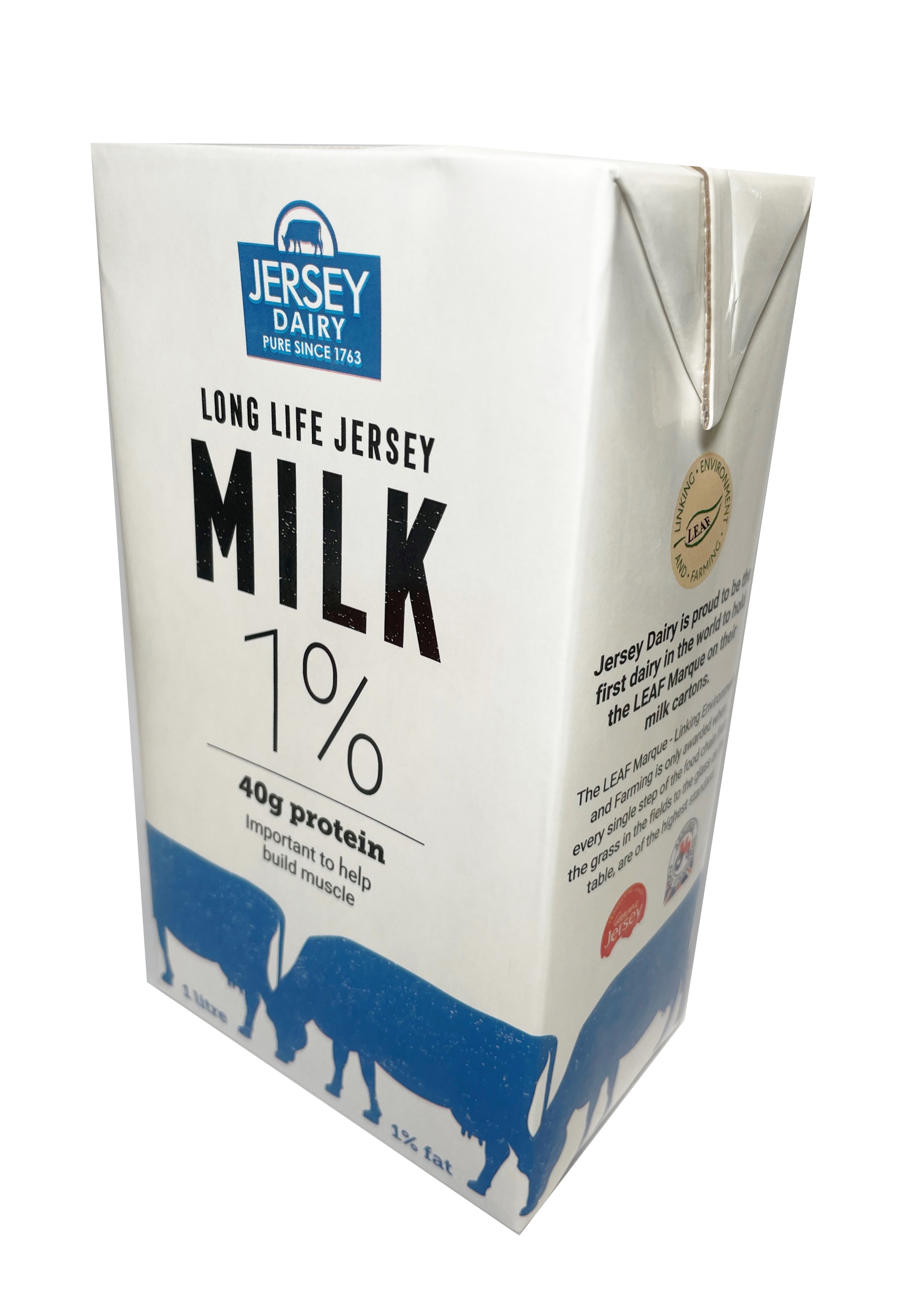 UHT 1% Fat Milk 1Ltr Case 12