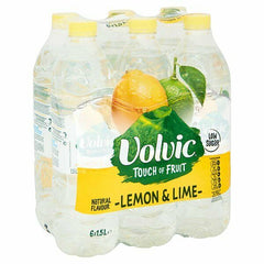Volvic Touch Of Fruit Lemon&Lime 1.5Ltr Case 6