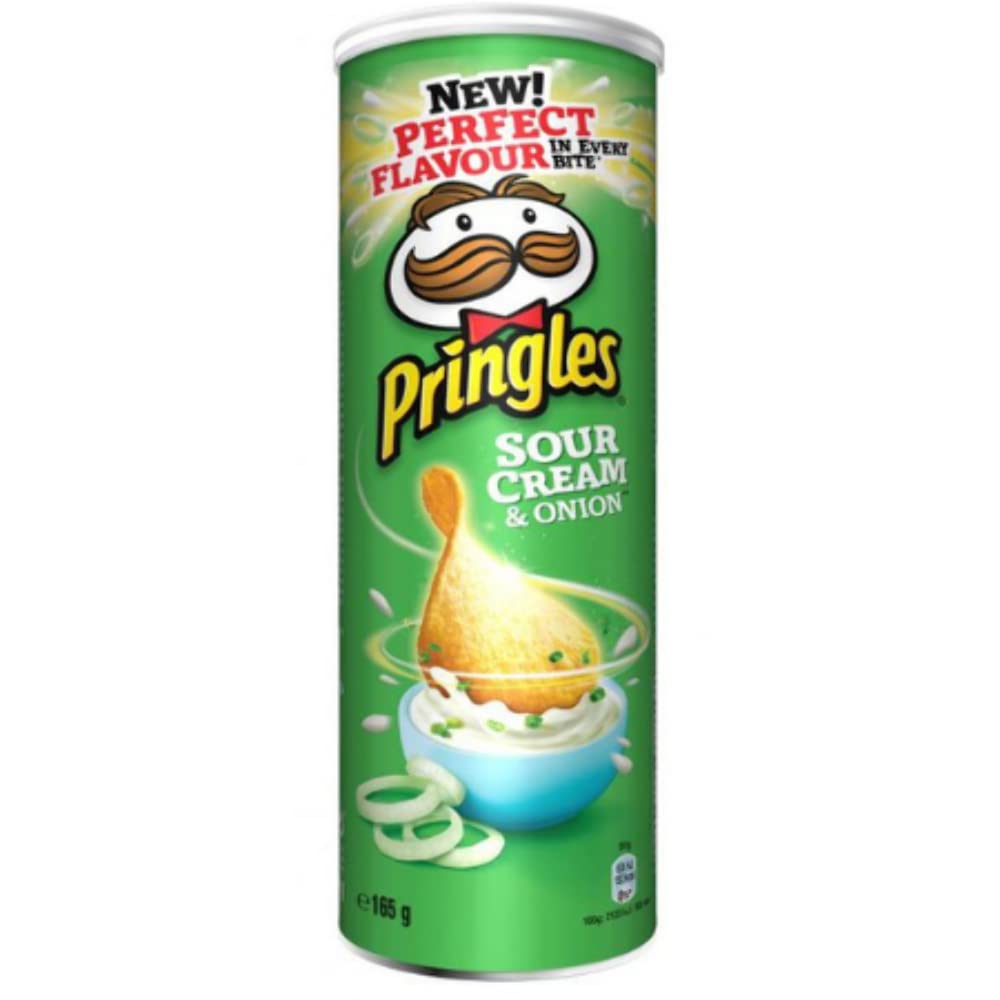 Pringles Sour Cream & Onion 165G