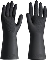 Optima Tough Rubber Glove Medium No 8 Pair
