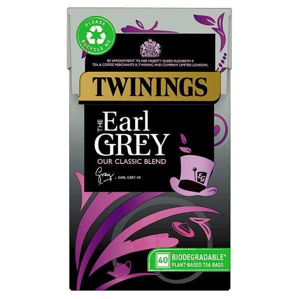 Twinings Earl Grey Teabags Pack 40