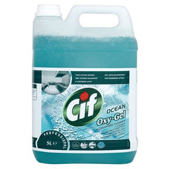 Cif Oxy Gel Ocean Fresh 5Ltr Case 2