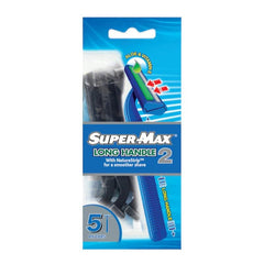 Supermax Long Handle Razors Pack 5