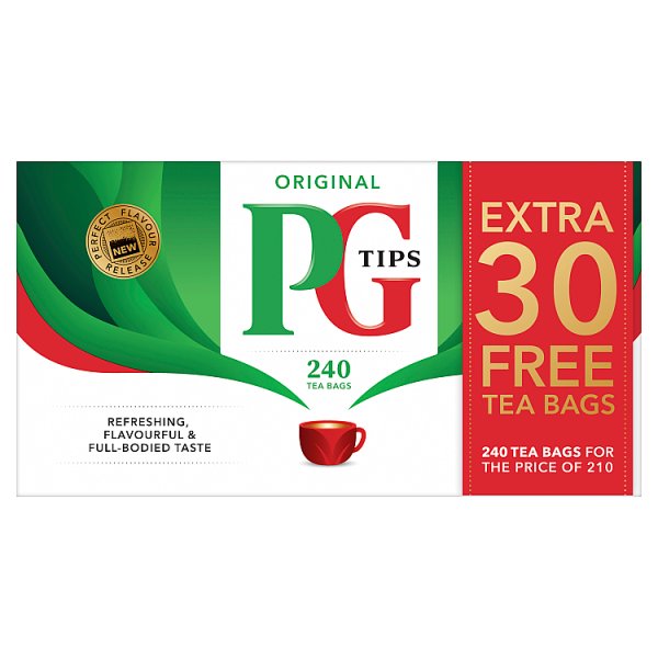 PG Tips Pack 210 + 30 Free