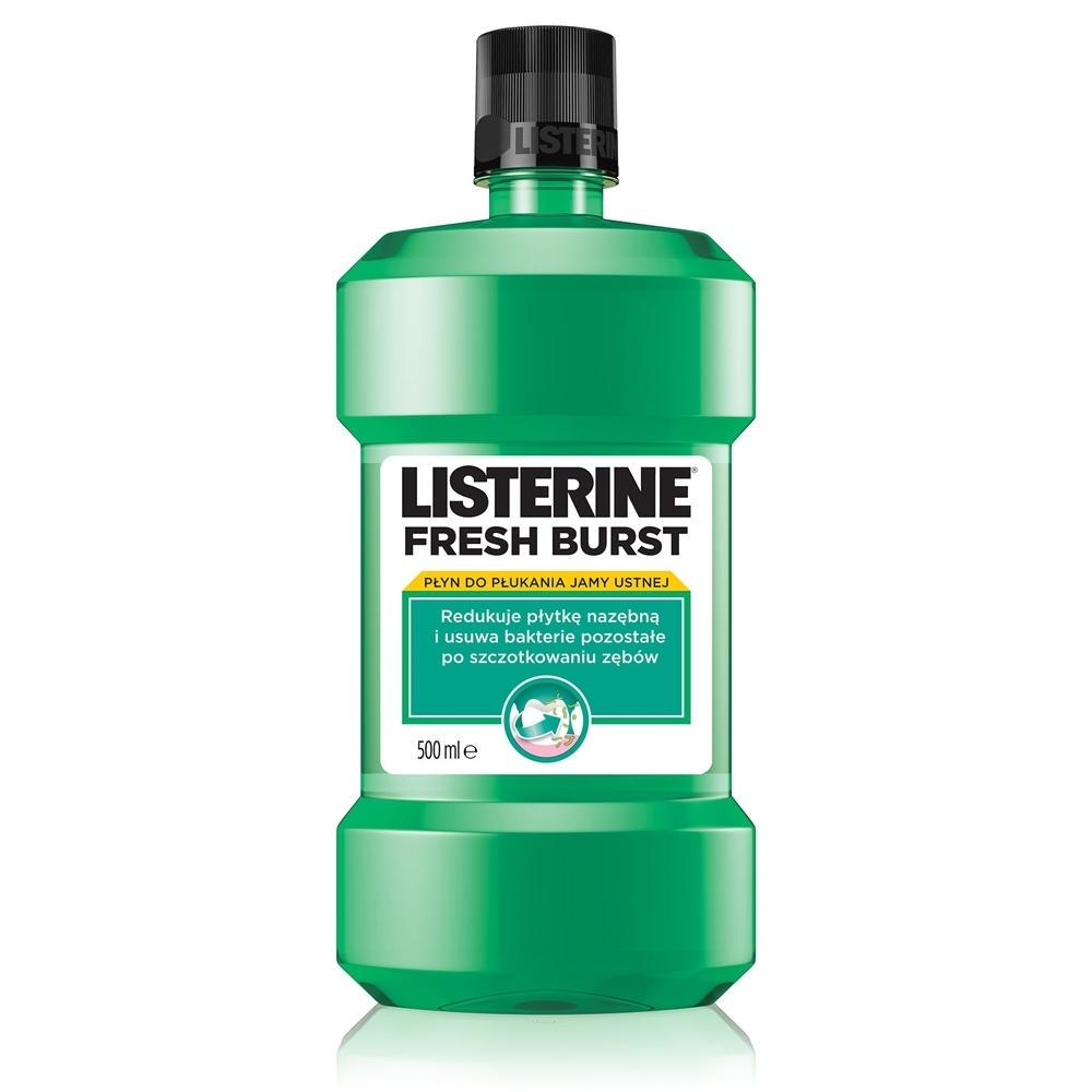 Listerine Fresh Burst Mouthwash 500Ml