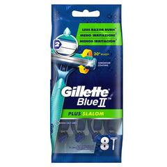 Gillette Blue 2 Plus Slalom Disposable Pack 8