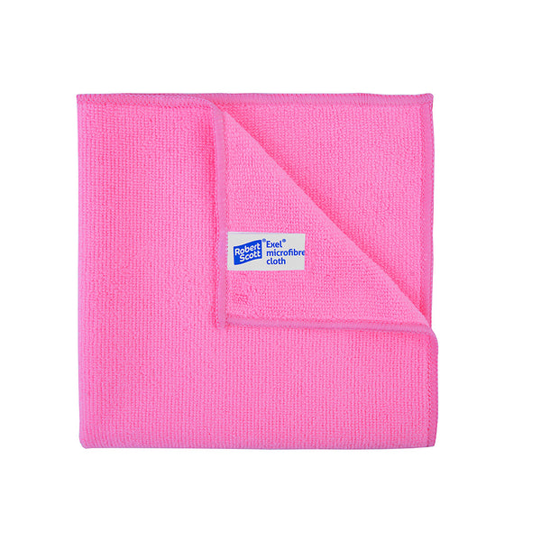 RS Microfibre Cloth Pink Pack 10