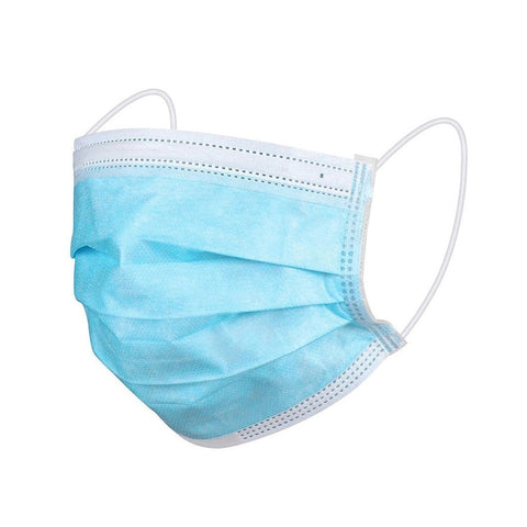 Face Mask Blue Disposable Pack 50